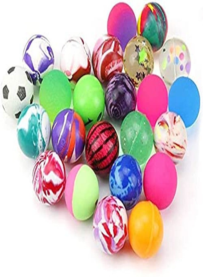 Firstly Traders Pack of 3 (Size 45 mm) Bouncy Balls for Kids - Dark Multicolor - Image 1
